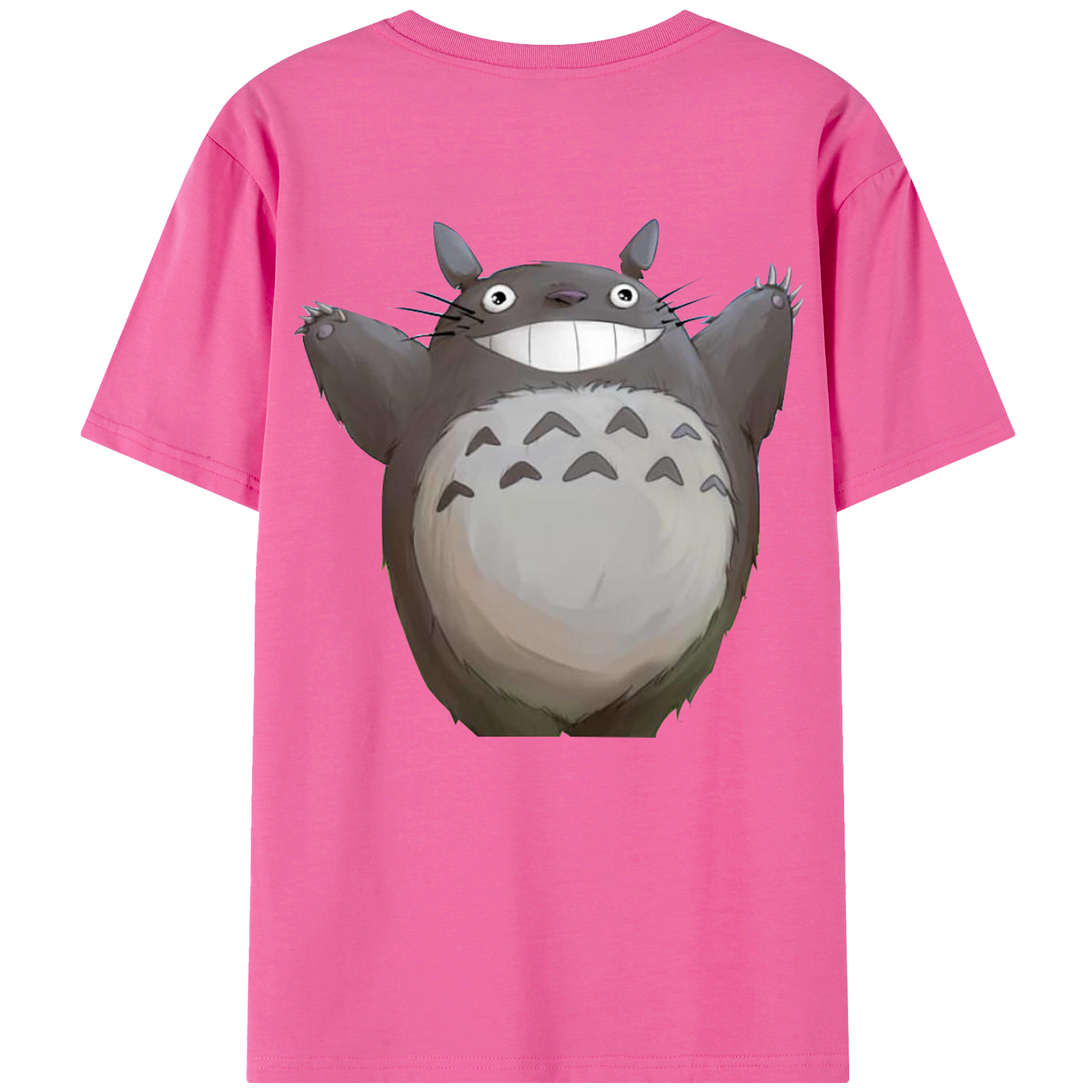 （画像用） となりのトトロ 草壁メイ 草壁サツキ My Neighbor Totoro Satsuki Kusakabe Mei Kusakabe レディース半袖Tシャツ(バックプリント)